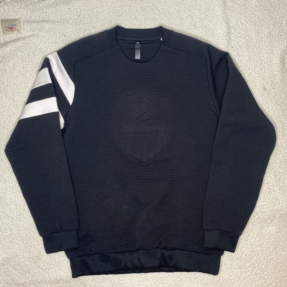 Adidas Team USA Volleyball Crewneck Sweatshirt: Size Large